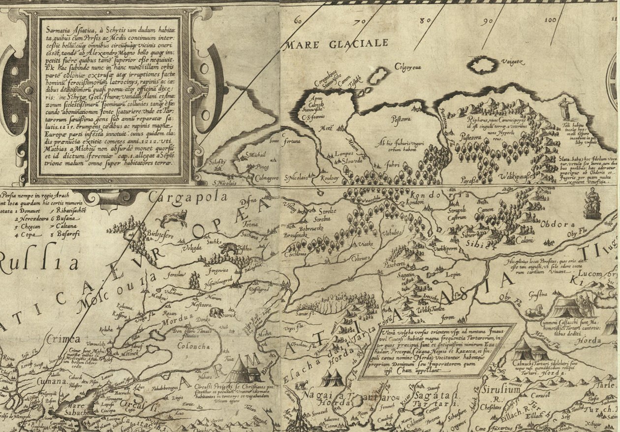 Daniel Keller. Asiae nova descriptio (Antwerpen, 1590) av Daniel Keller