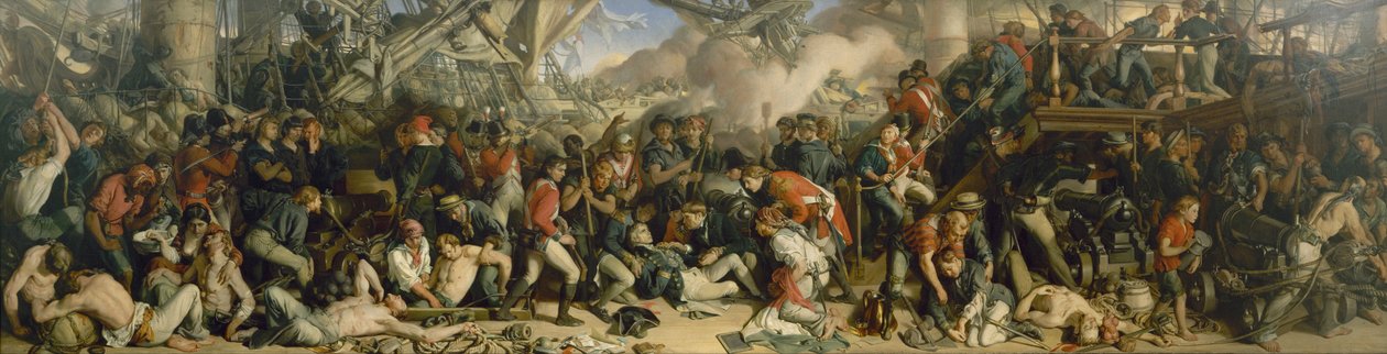 Nelsons död av Daniel Maclise