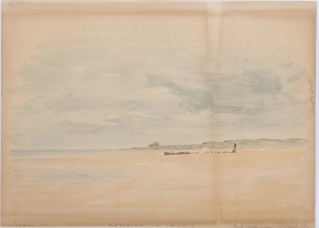 Ross Links, 1890 (penna och wc ombord) av Daniel Oliver