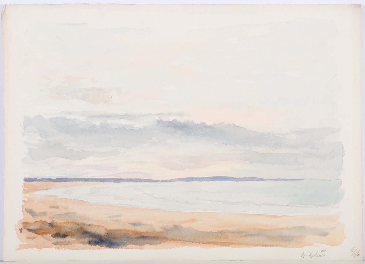 c.1916 (penna och wc på papper) av Daniel Oliver
