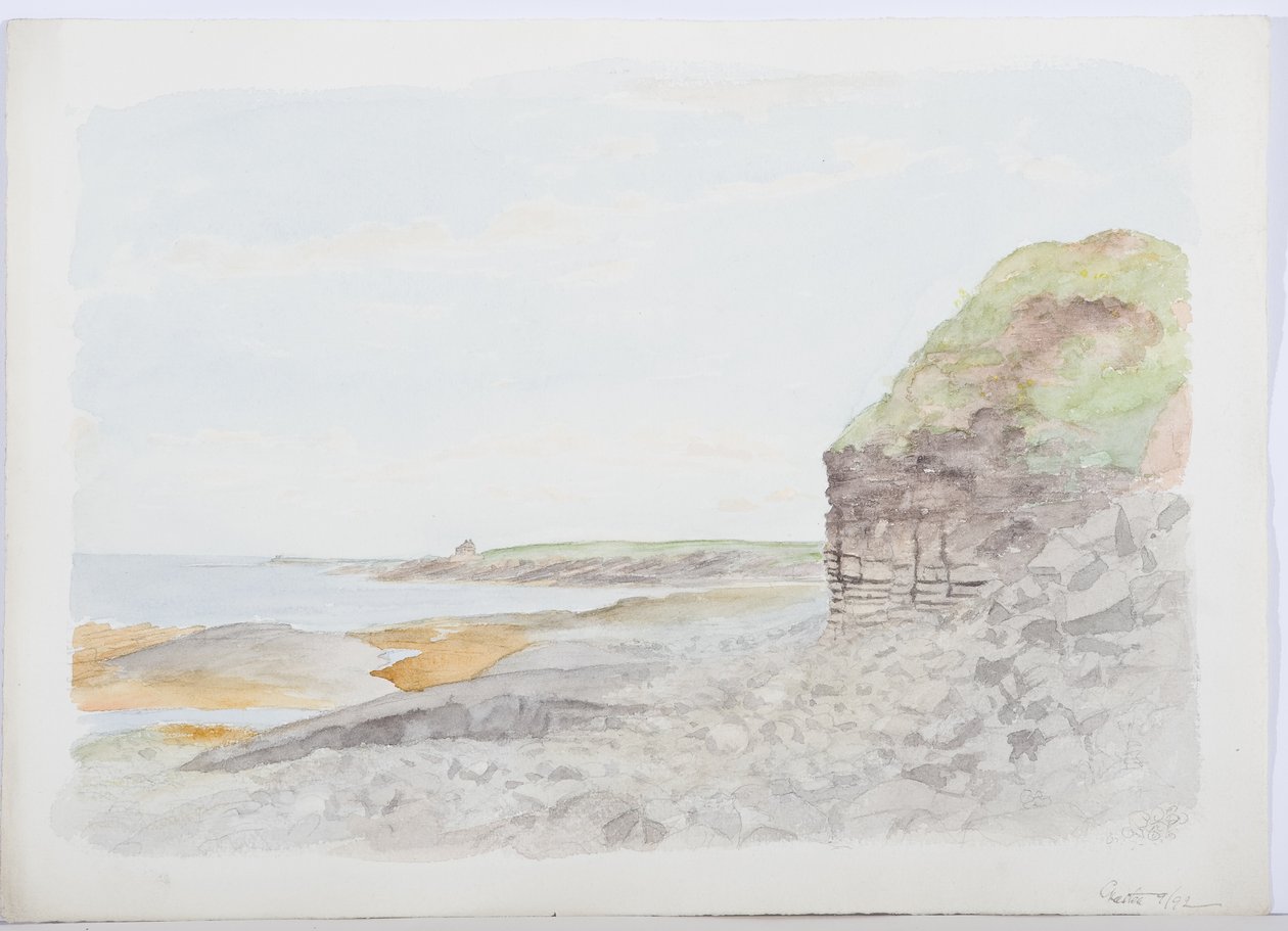 c.1916 (penna och wc på papper) av Daniel Oliver