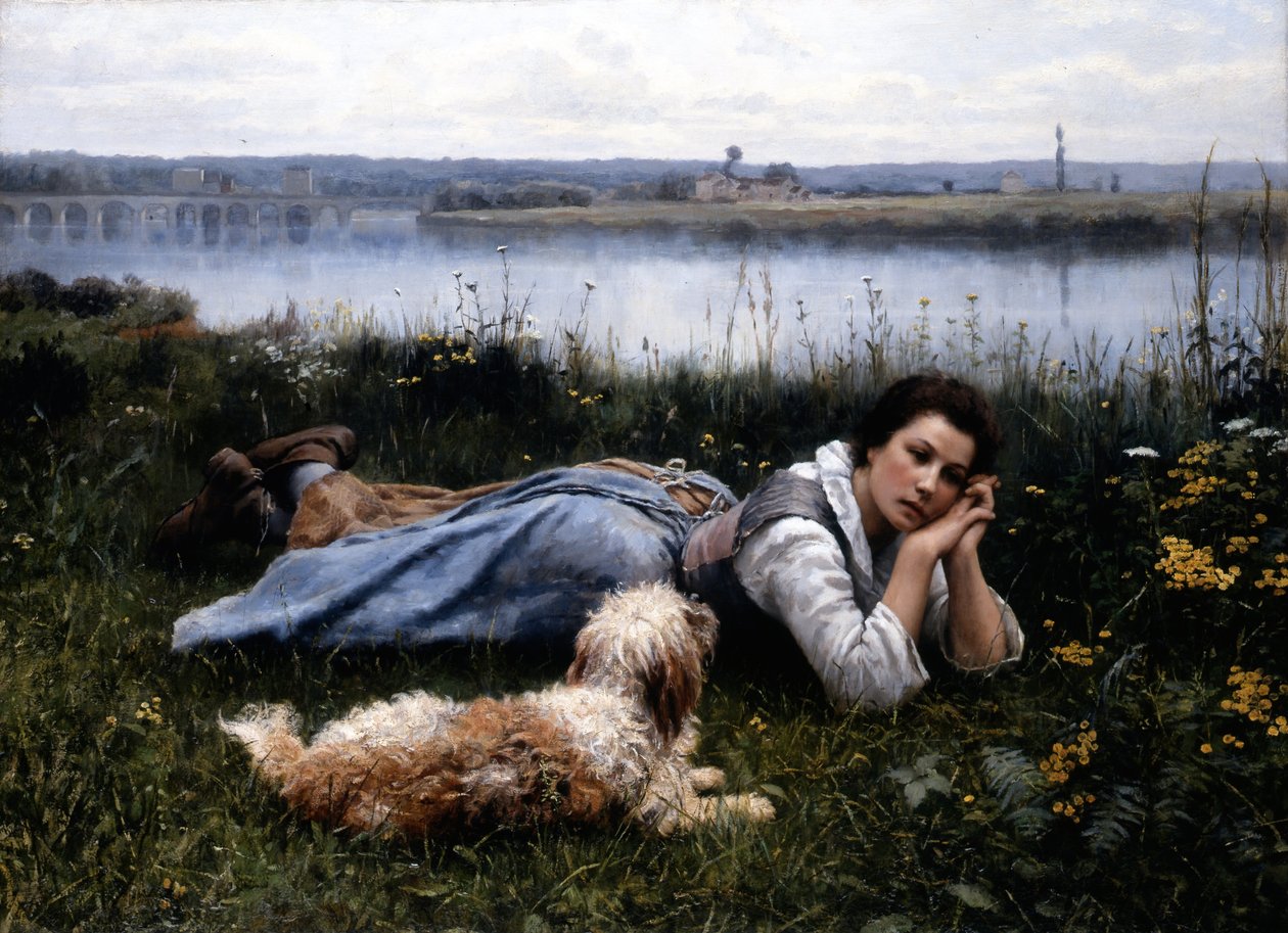 Dagdröm av Daniel Ridgway Knight
