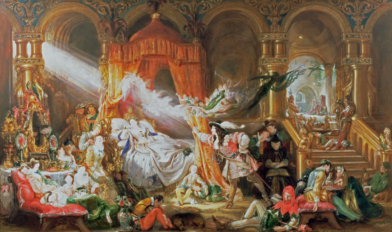 Törnrosa av Daniel Maclise