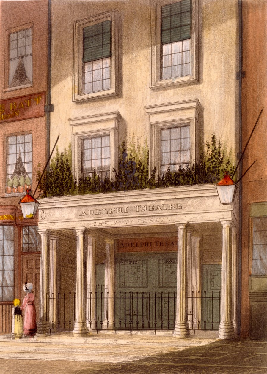 Teatern Sans Pareil, 1826 av Daniel Havell
