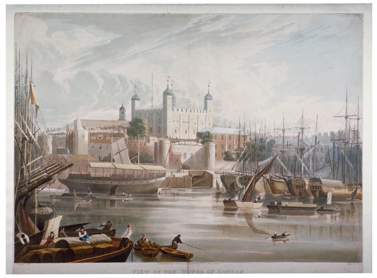 Tower of London, 1819. av Daniel Havell