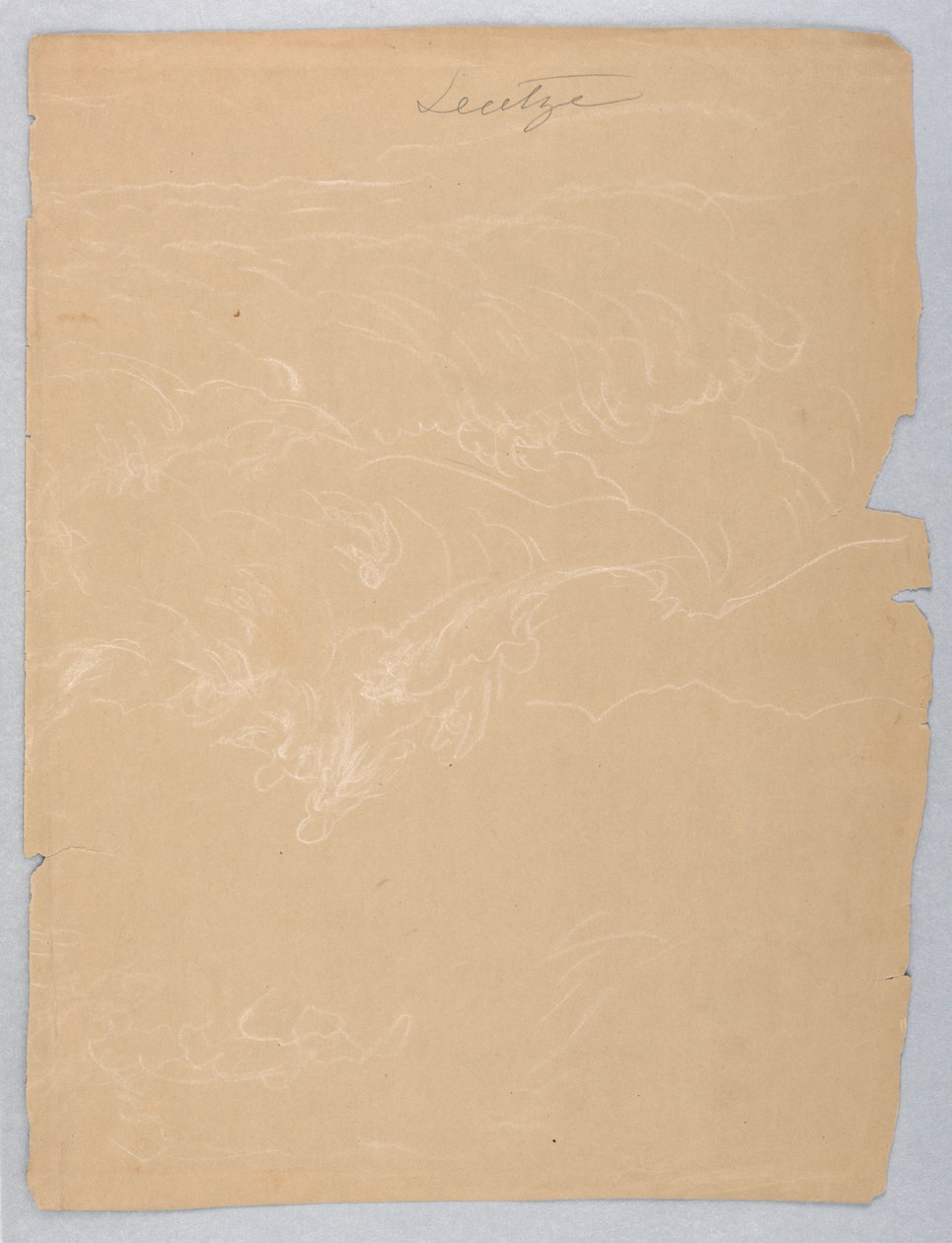 Teckning, Moln, ca 1840 av Daniel Huntington