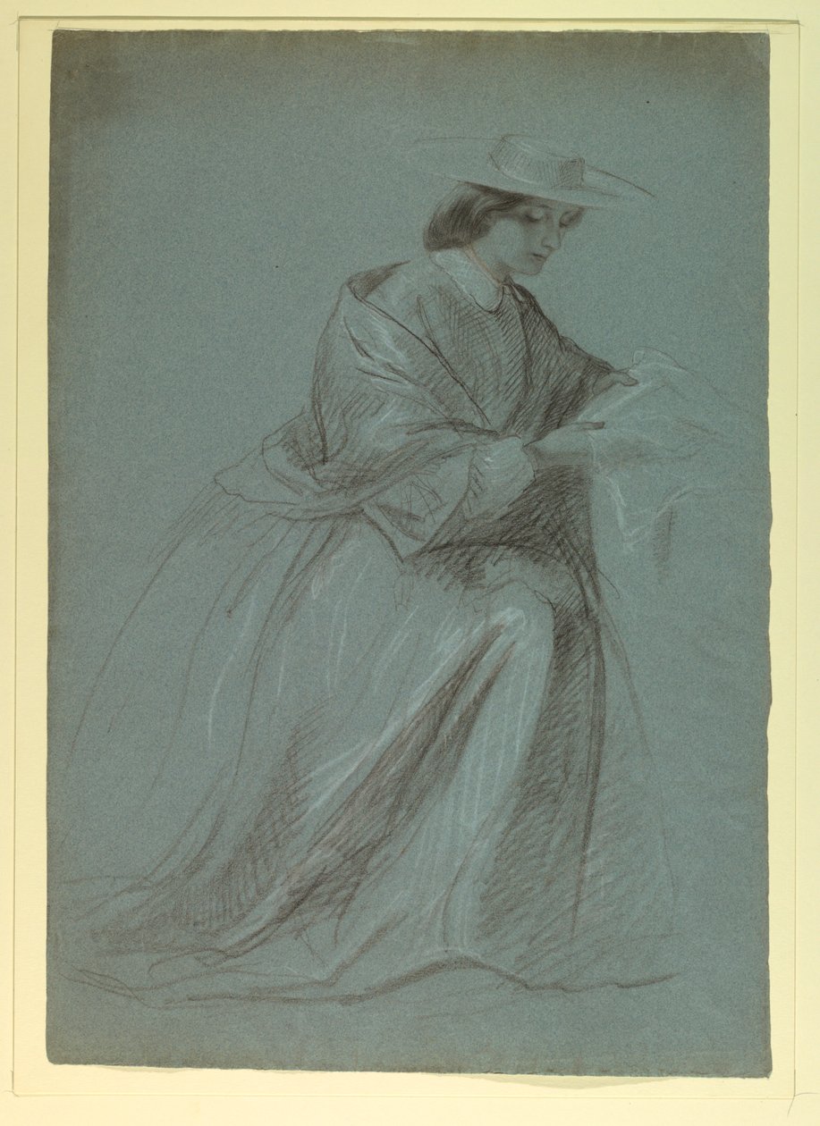 Mrs. Sheppard Gandy Sittande av Daniel Huntington