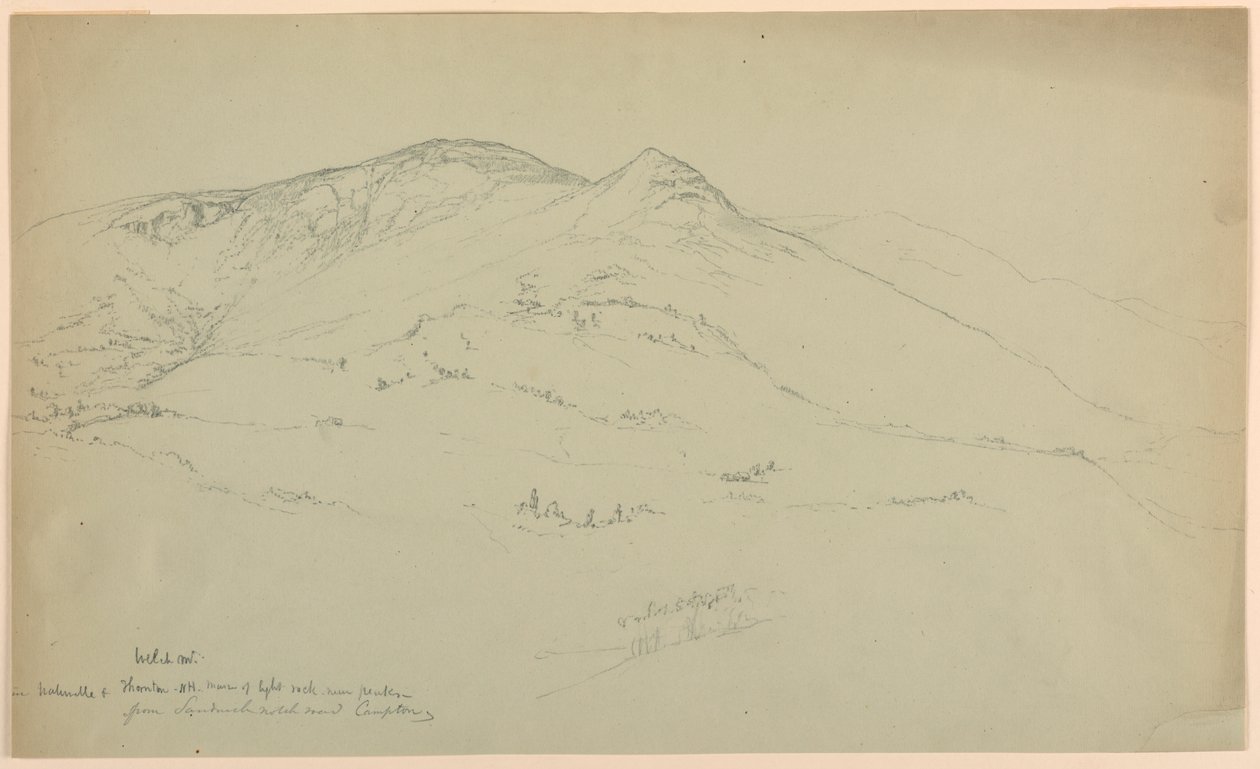 Welch Mountain i Waterville och Thornton, New Hampshire, från Sandwich Notch Road, Campton av Daniel Huntington