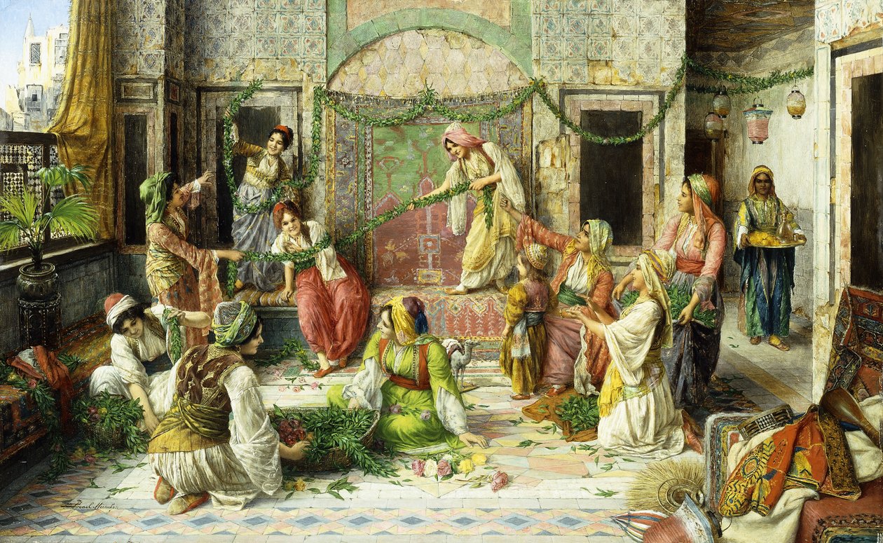 Utsmyckning av Harem av Daniel Israel