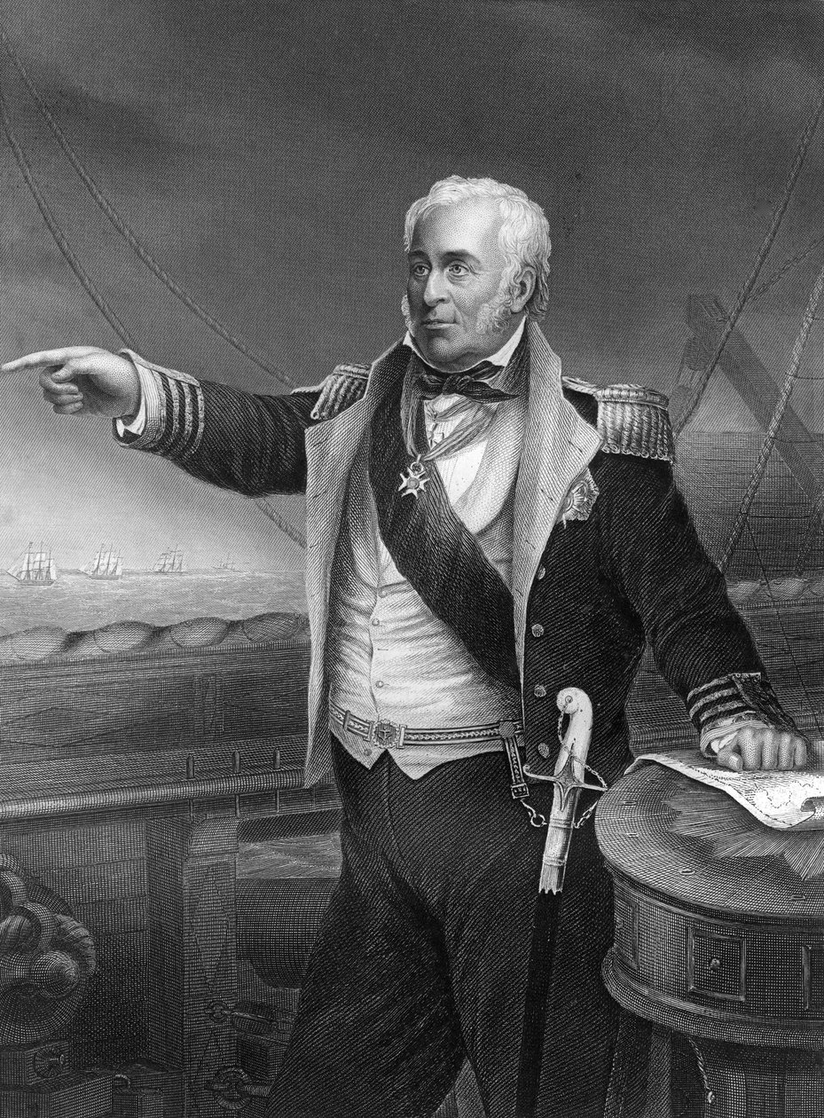 Amiral Sir Charles Napier 1786-1860, 1857. av Daniel John Pound
