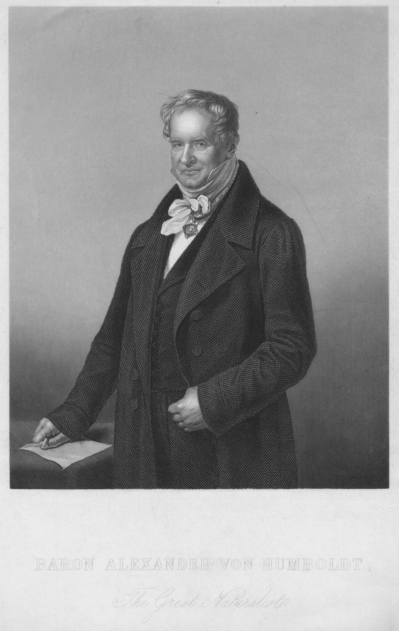 Baron Alexander Von Humboldt, Den store naturforskaren, 1850-talet. av Daniel John Pound