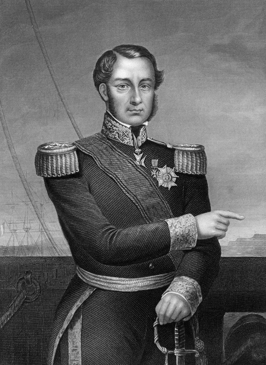 Baron Jacques Félix Emmanuel Hamelin 1768-1839, 1857. av Daniel John Pound