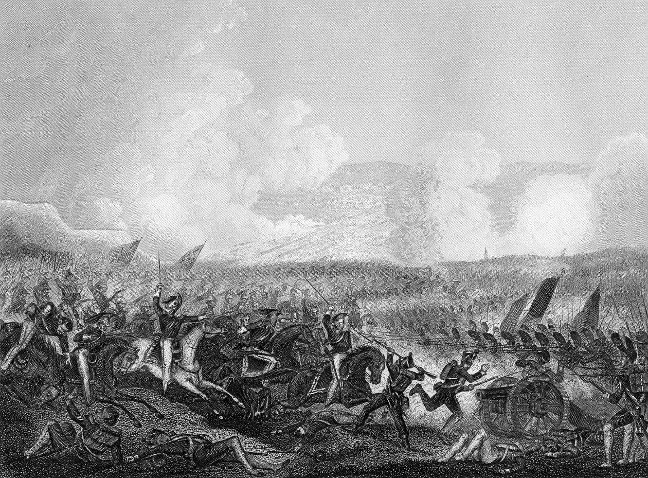 Slaget vid Salamanca, Spanien, 22 juli 1811 c1857. av Daniel John Pound
