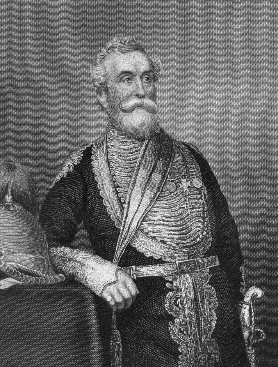 General Beatson, brittisk soldat, 1857. av Daniel John Pound