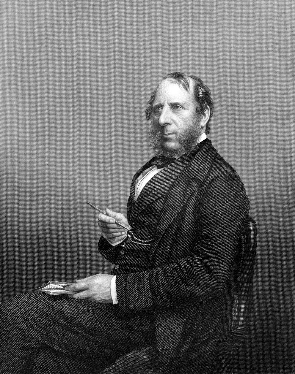 George Cruikshank 1792-1878. Engelsk karikatyrtecknare och bokillustratör, sent 1800-tal. av Daniel John Pound