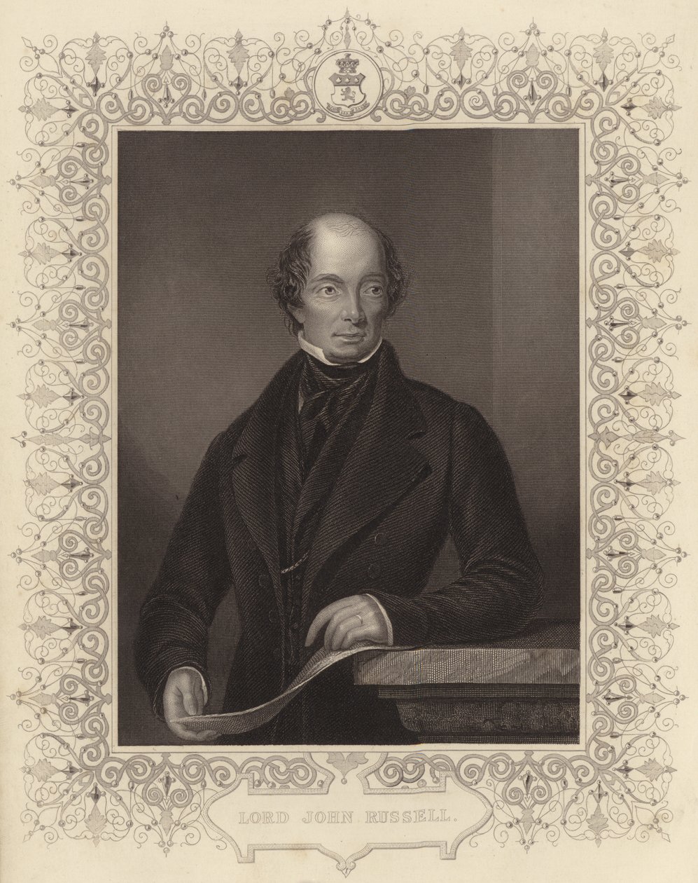 John Russell (gravyr) av Daniel John. Pound