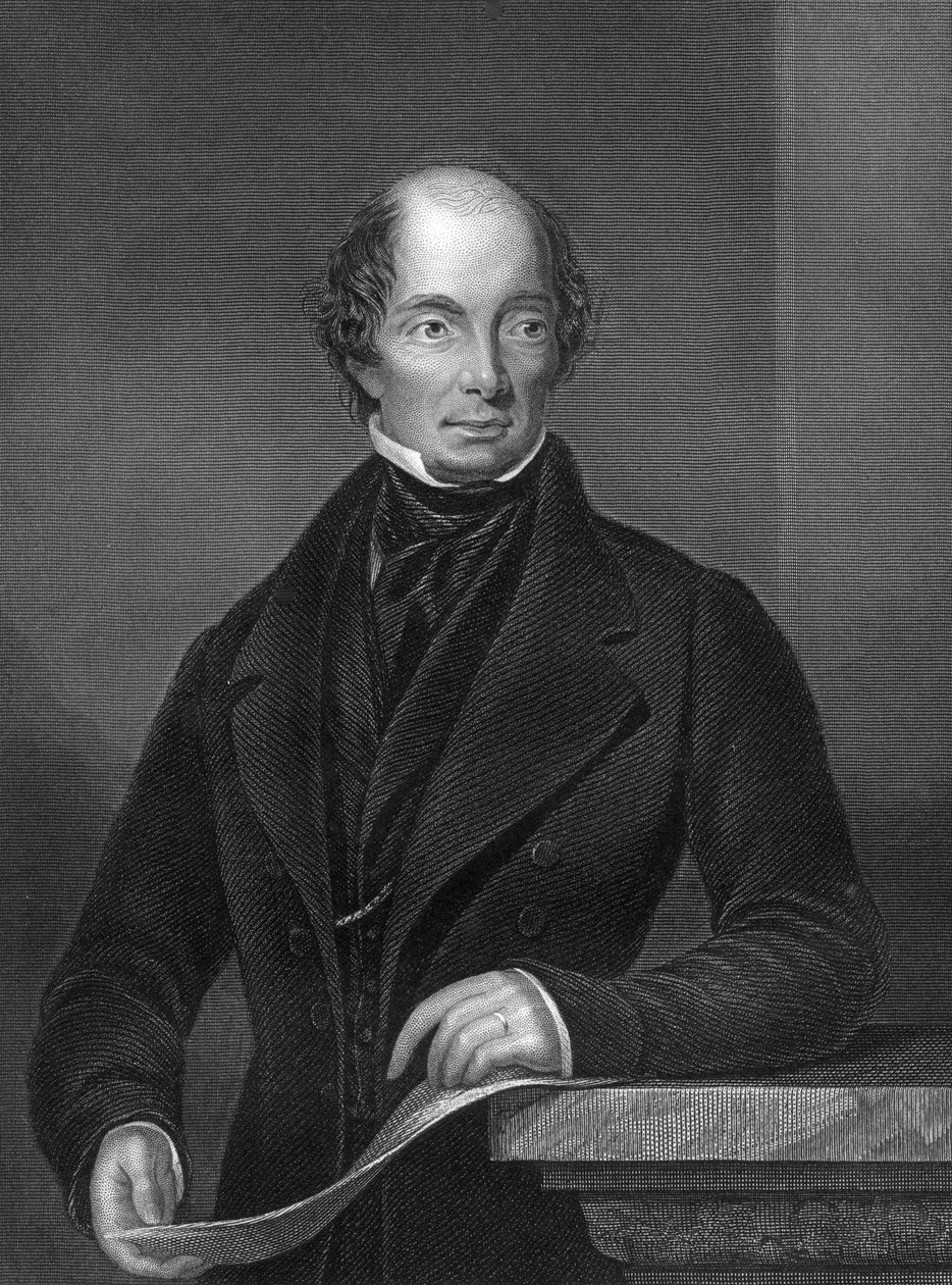 John Russell 1792-1878, 1:e Earl Russell, engelsk politiker, 1857. av Daniel John Pound