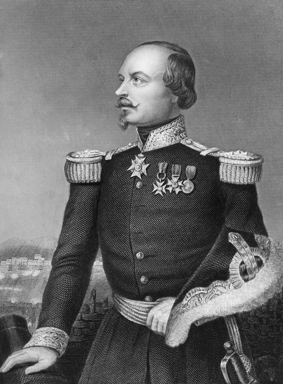 Marskalk Canrobert, fransk soldat, 1857 av Daniel John Pound