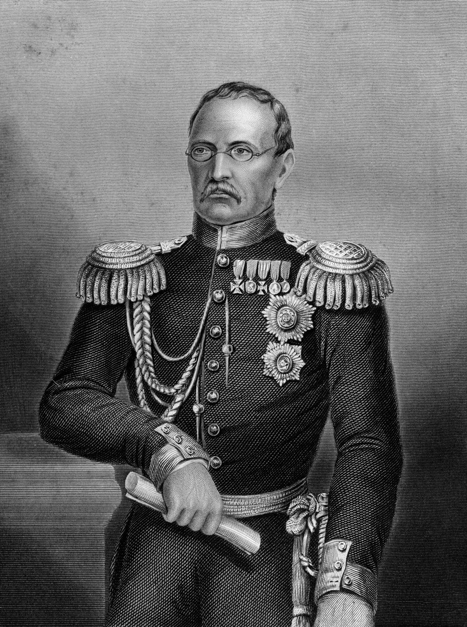 Prins Gortschakoff, rysk soldat, 1857 av Daniel John Pound