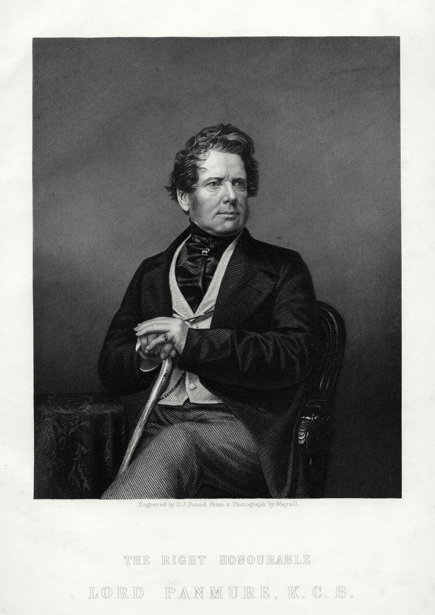 William Maule 1700-1782, 1:e earl av Panmure, soldat och politiker, c1880. av Daniel John Pound