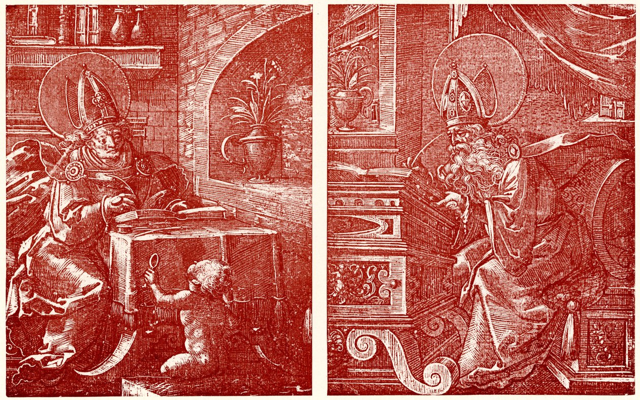 St Augustine av Daniel Lindtmayer