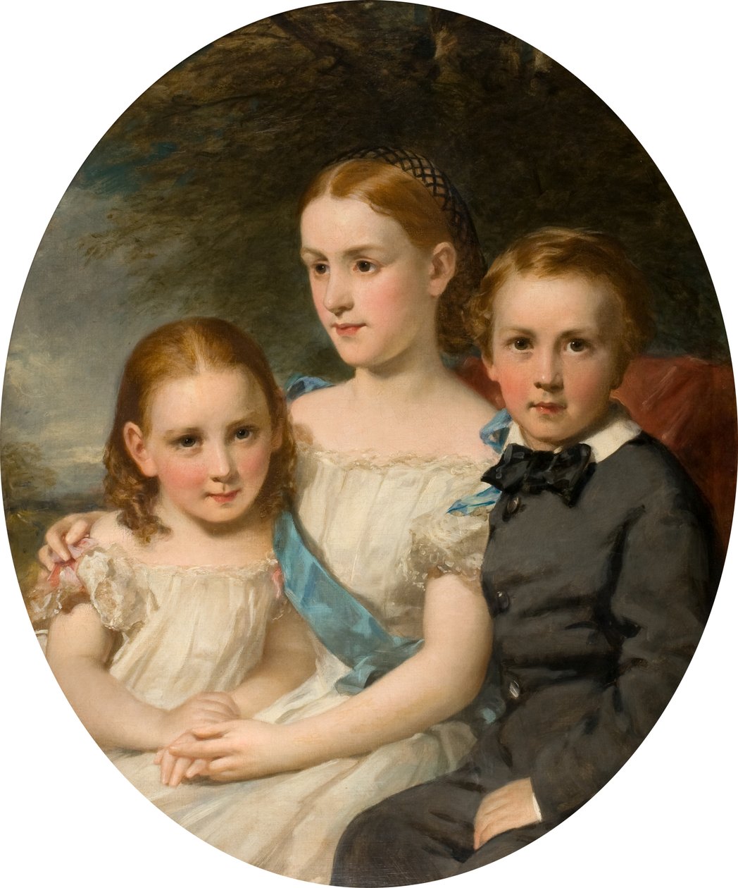 The Children of William Neish, ca 1862 (olja på duk) av Daniel Macnee