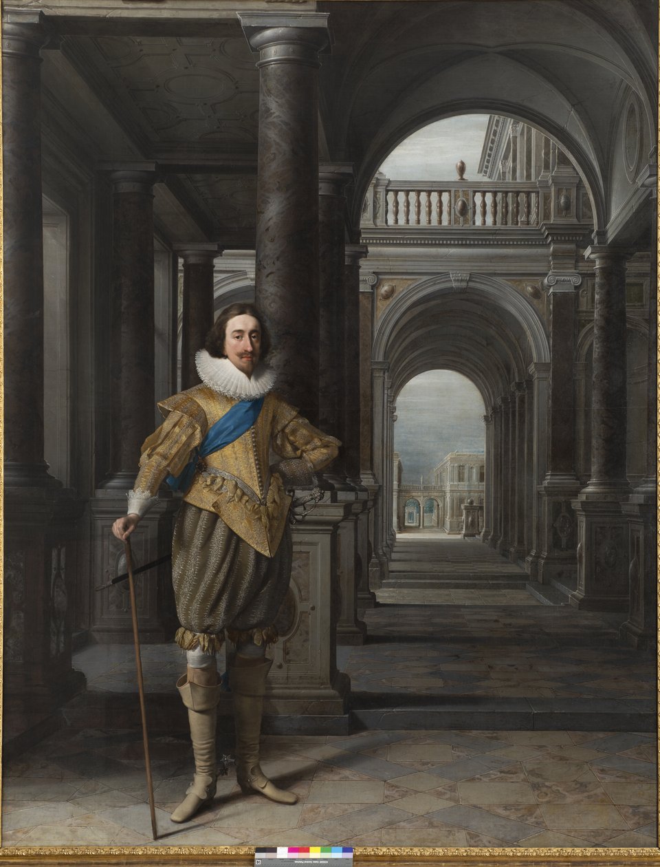 Karl I kung av England, ca 1626-27 av Daniel Mytens