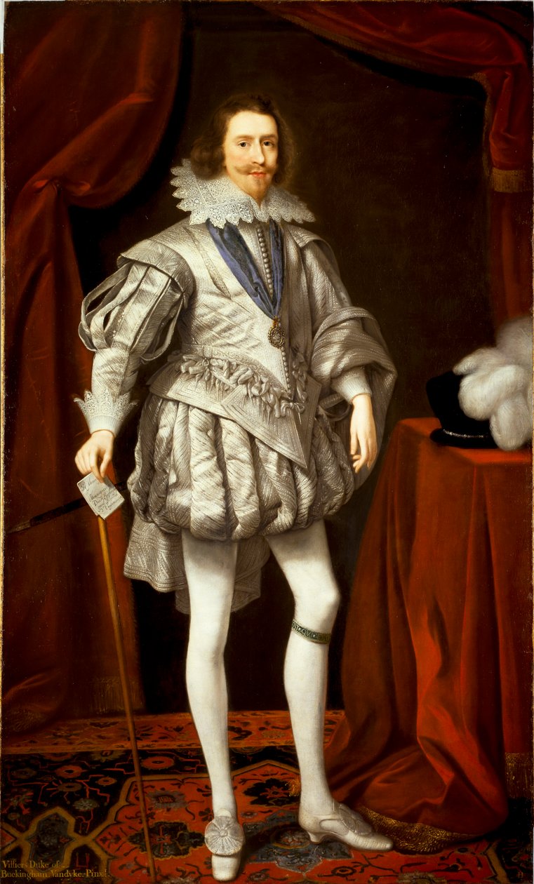 George Villiers av Daniel Mytens