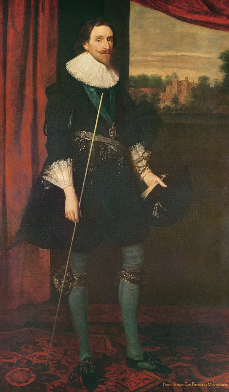 Philip, 4:e earlen av Pembroke av Daniel Mytens