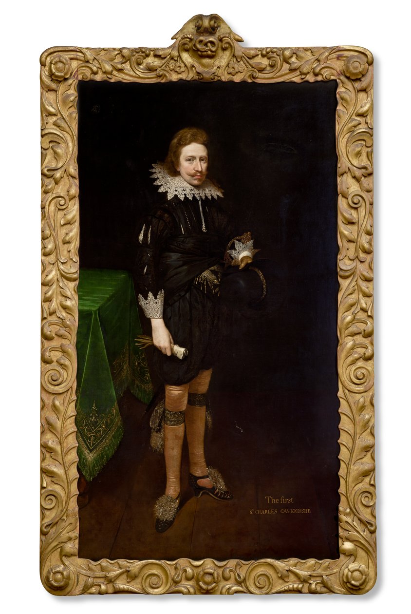 Porträtt av William Cavendish, 1624 av Daniel Mytens