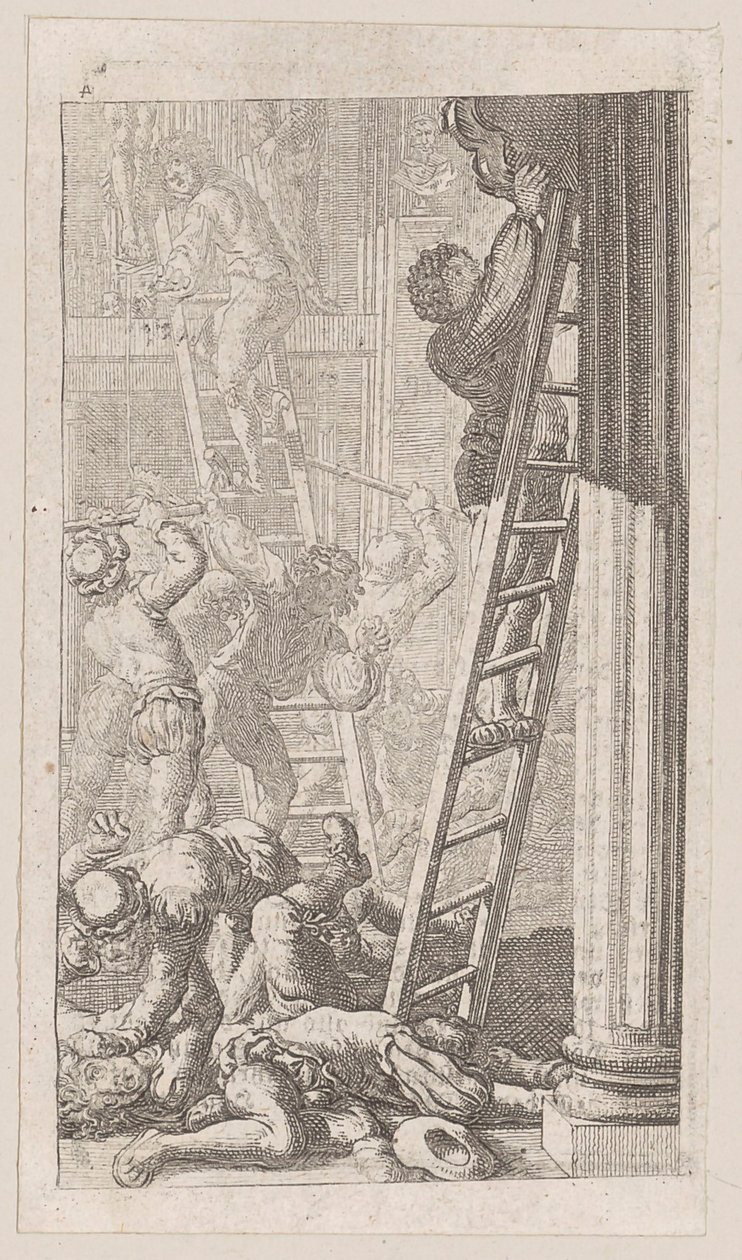 Plansch 4 till ”Preussisk-brandenburgsk statshistoria”, andra delen av Daniel Nikolaus Chodowiecki
