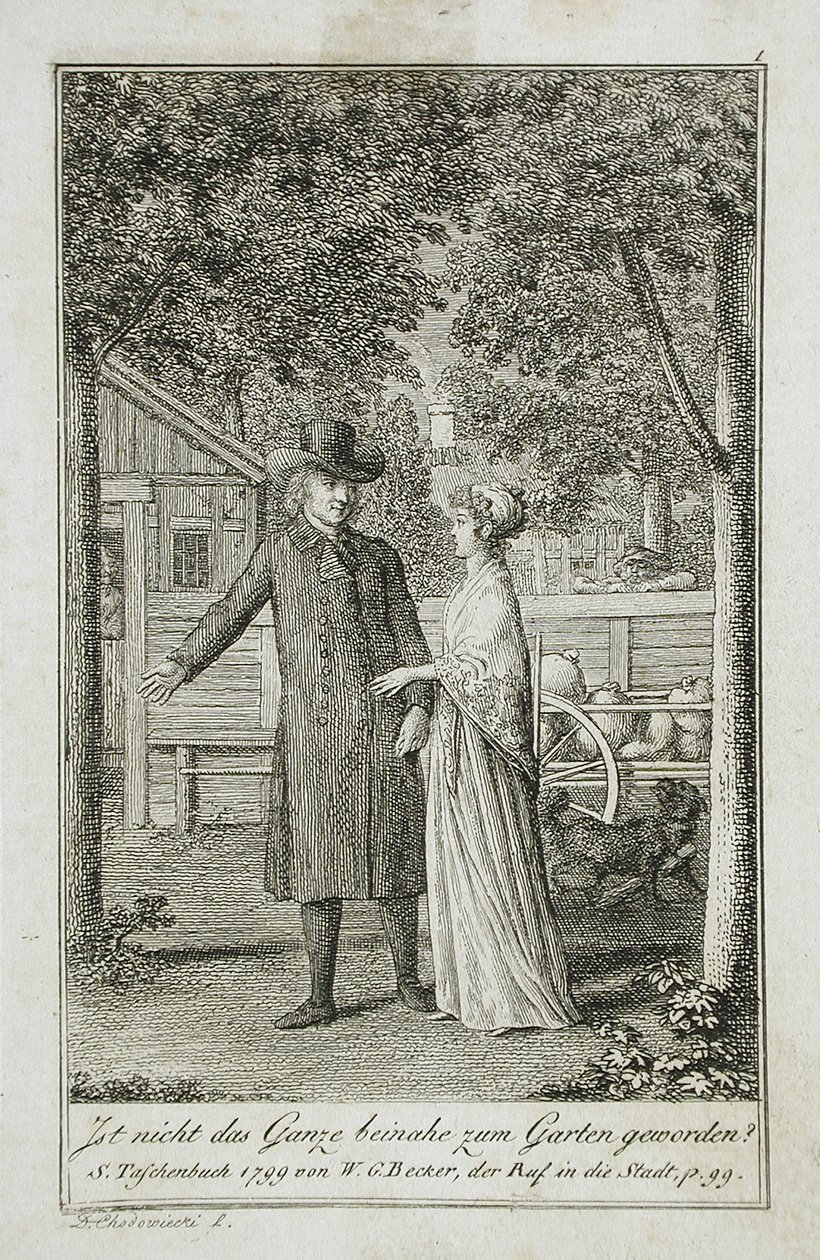 Illustration till Beckers Pocketbook från 1799 av Daniel Nikolaus Chodowiecki