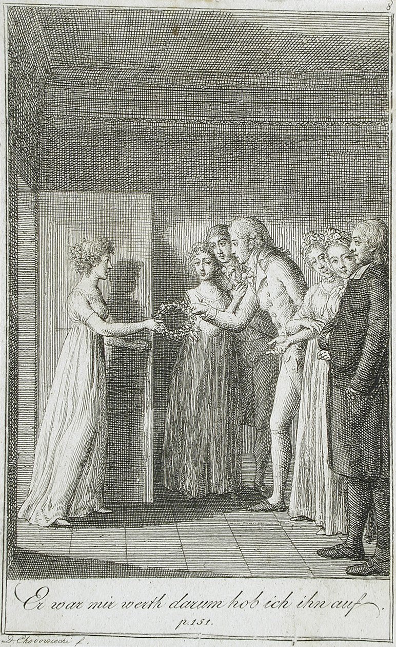 Illustration till Beckers Pocketbook från 1799 av Daniel Nikolaus Chodowiecki