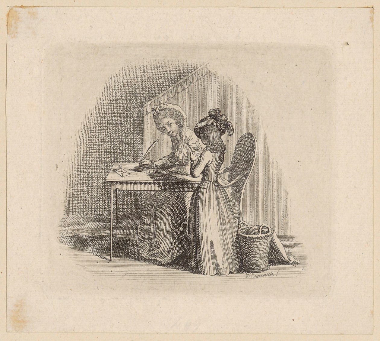 Titelvinjett av Daniel Nikolaus Chodowiecki