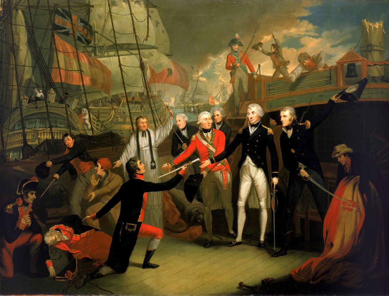Horatio Nelson (1758-1805) av Daniel Orme