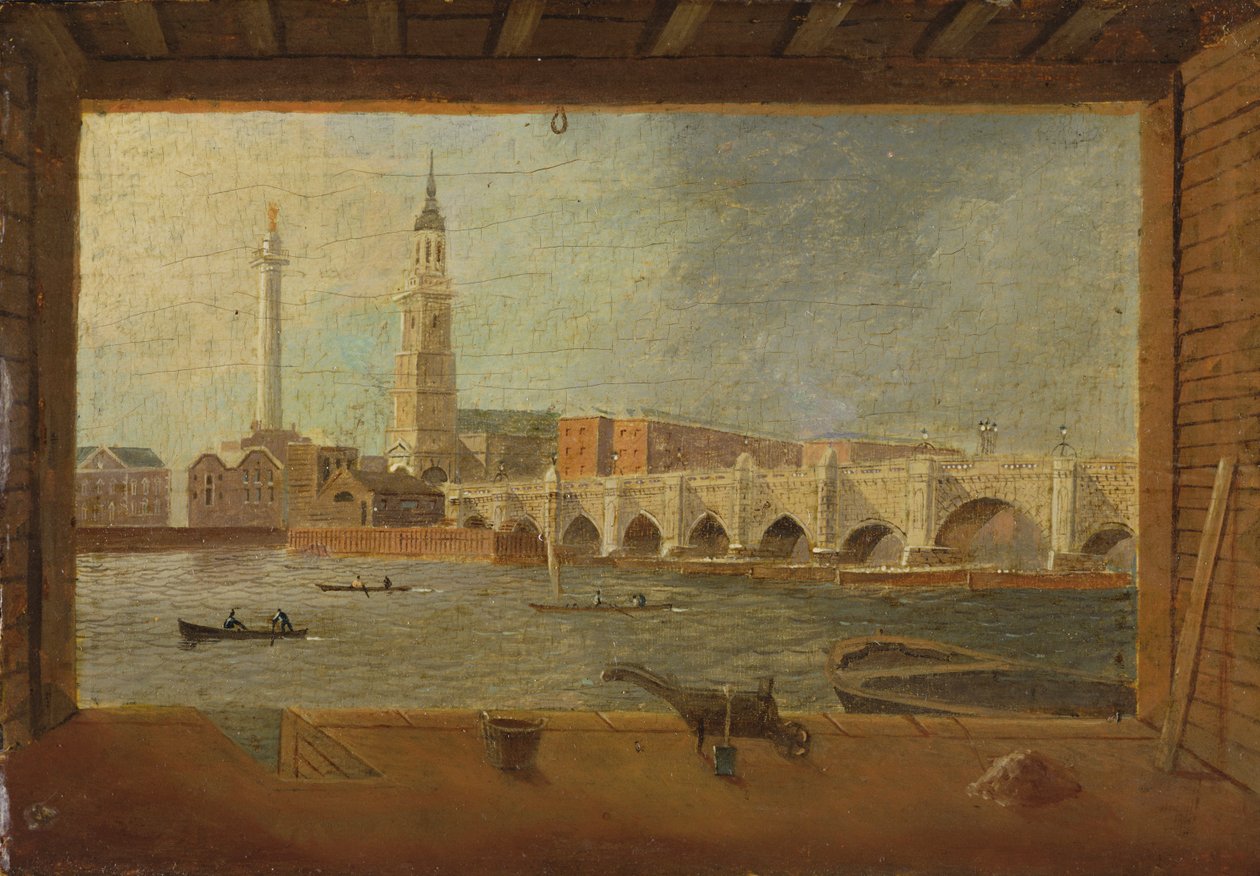 Utsikt över London Bridge av Daniel Turner