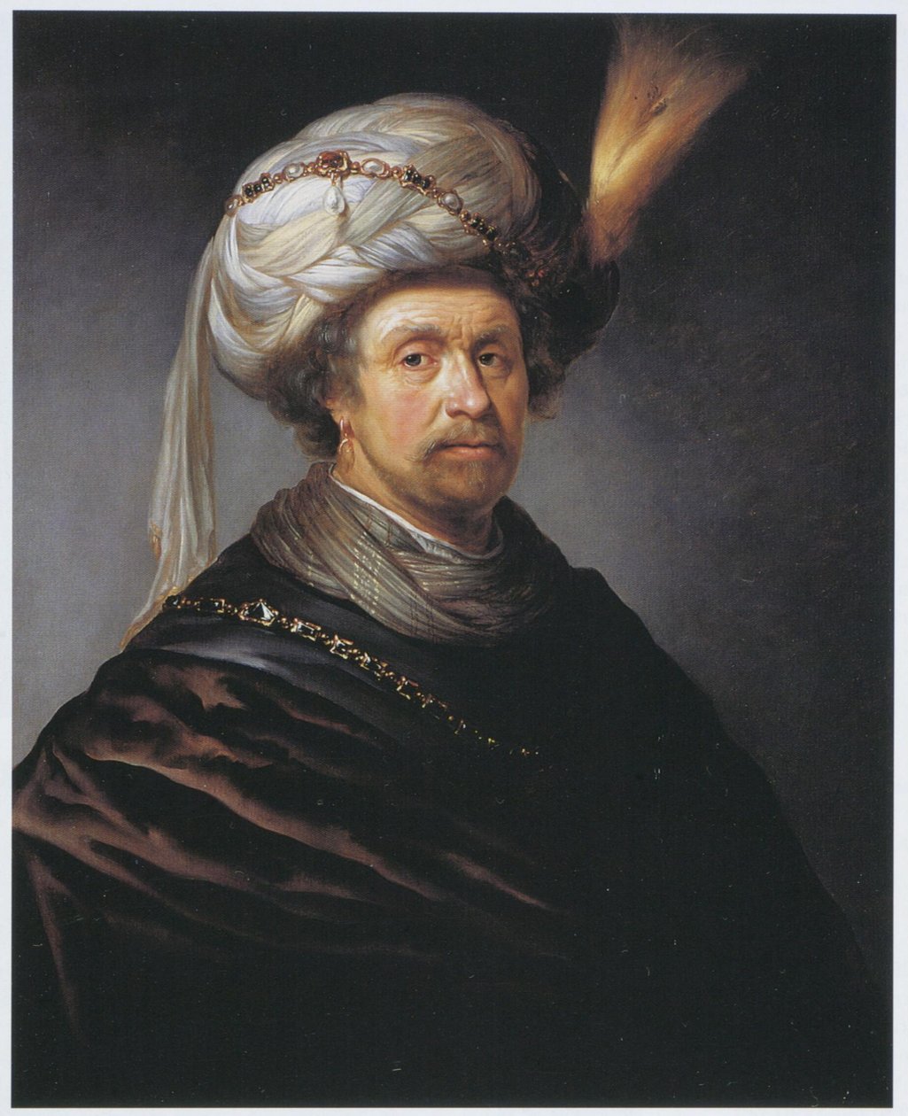 Daniel de Koninck - man i turban av Daniël de Koninck