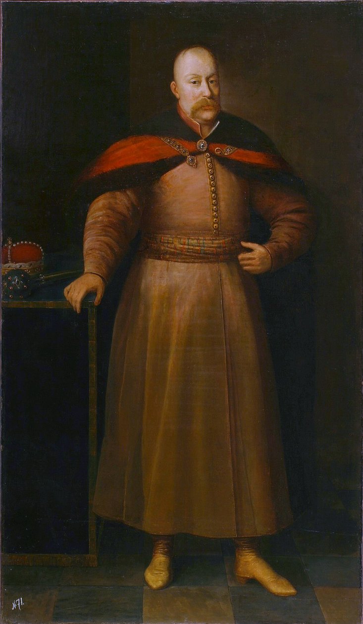 Porträtt av Janusz Radziwill 1612-1655, 1652-1654 av Daniel the Younger Schultz