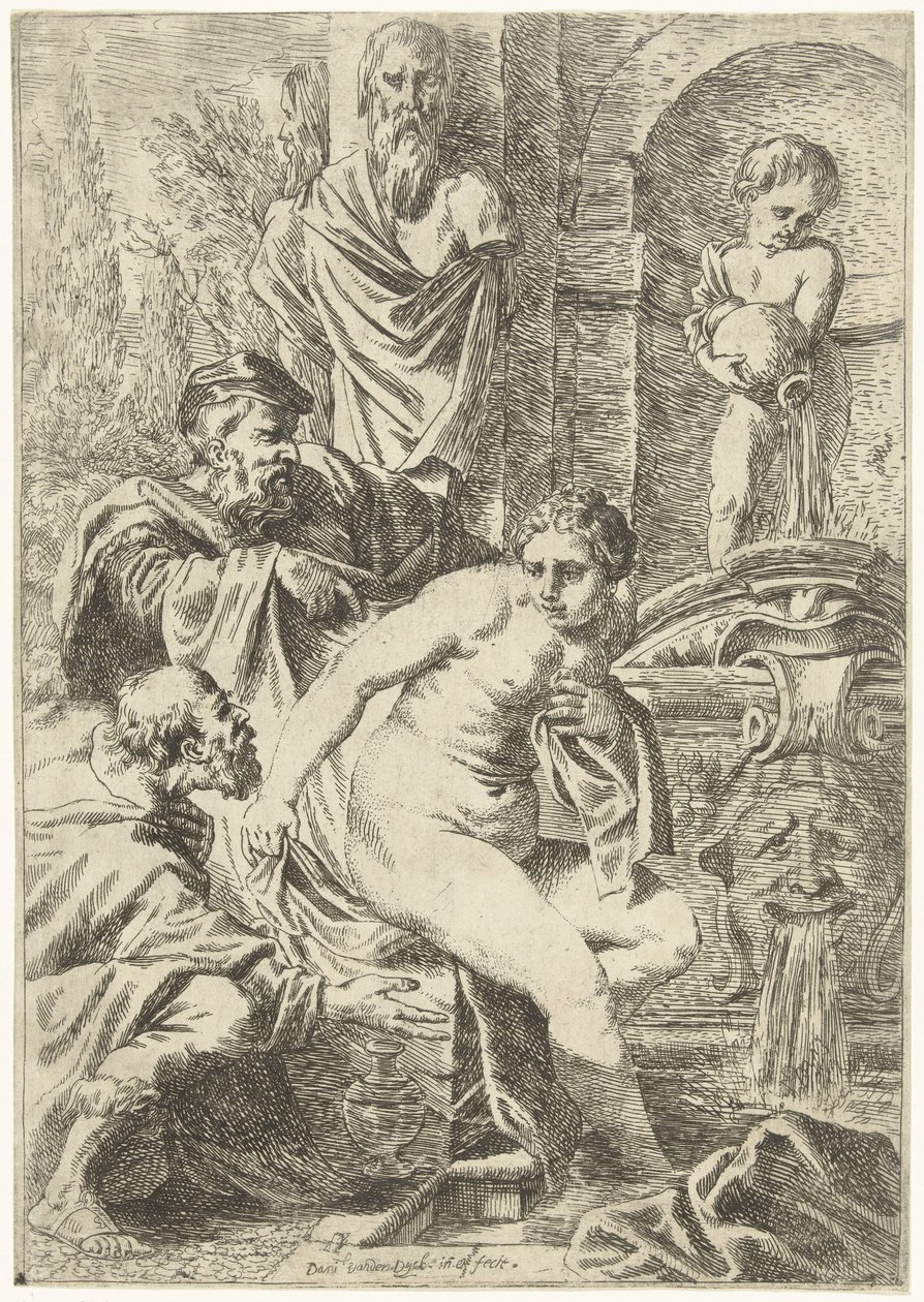 Susanna och de äldre av Daniel van den Dyck