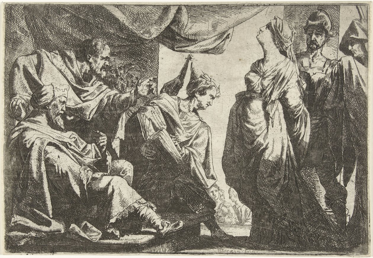 Susanna inför domarna av Daniel van den Dyck