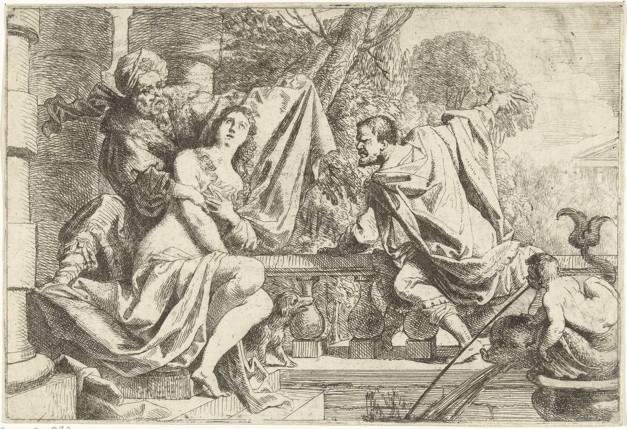 Susanna och de äldre av Daniel van den Dyck