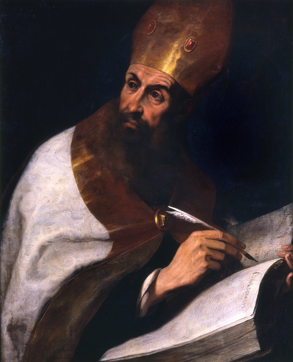 Sankt Augustin av Daniele Crespi