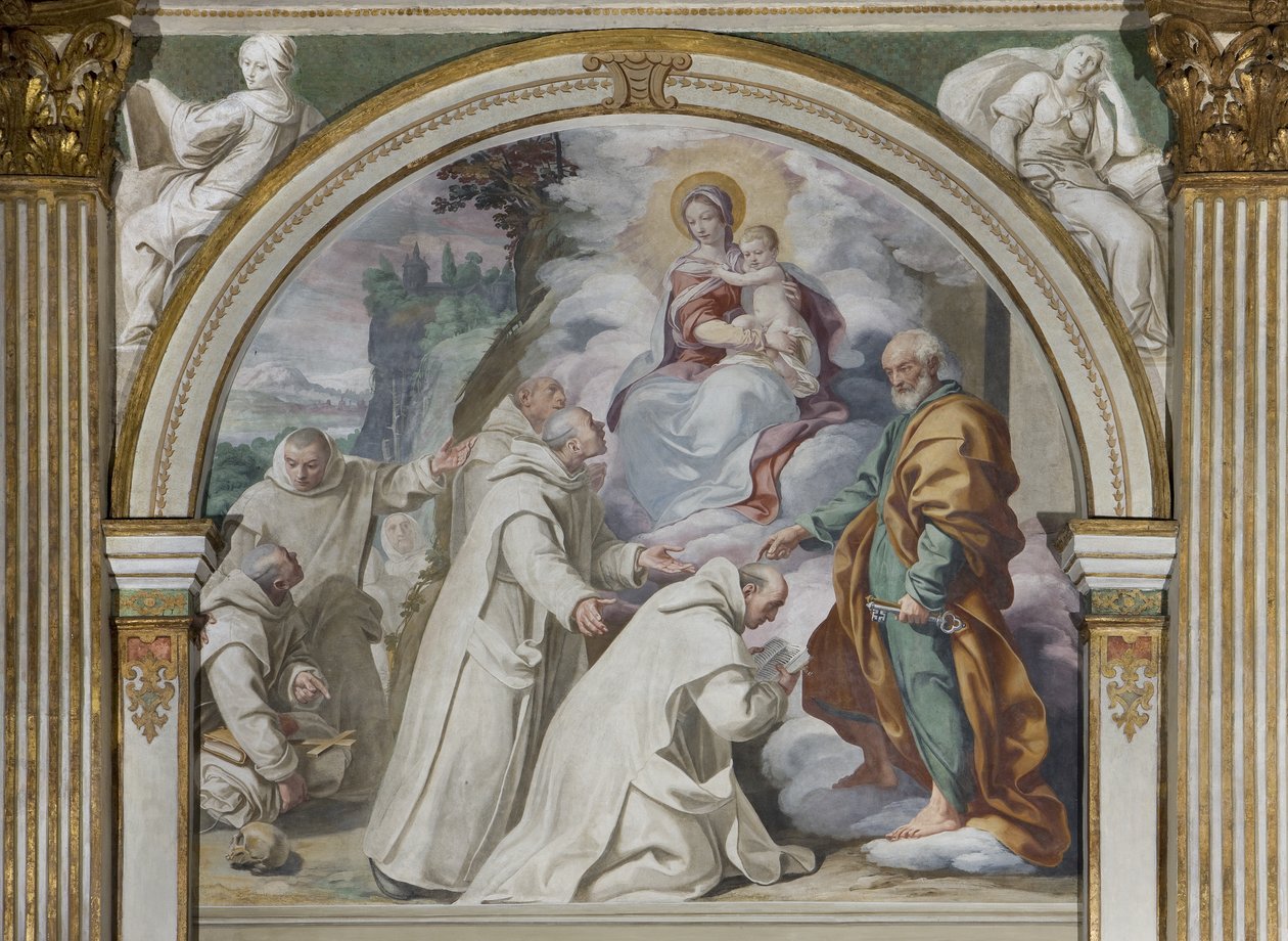 Godkännande av den kartusiska regeln, 1629 av Daniele Crespi