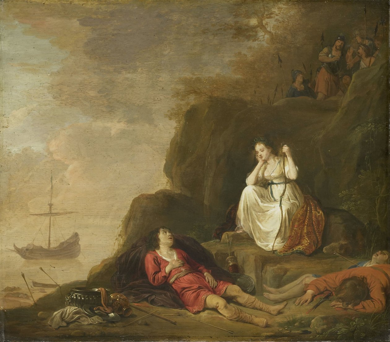 Theagenes och Chariclea av Daniël Thivart