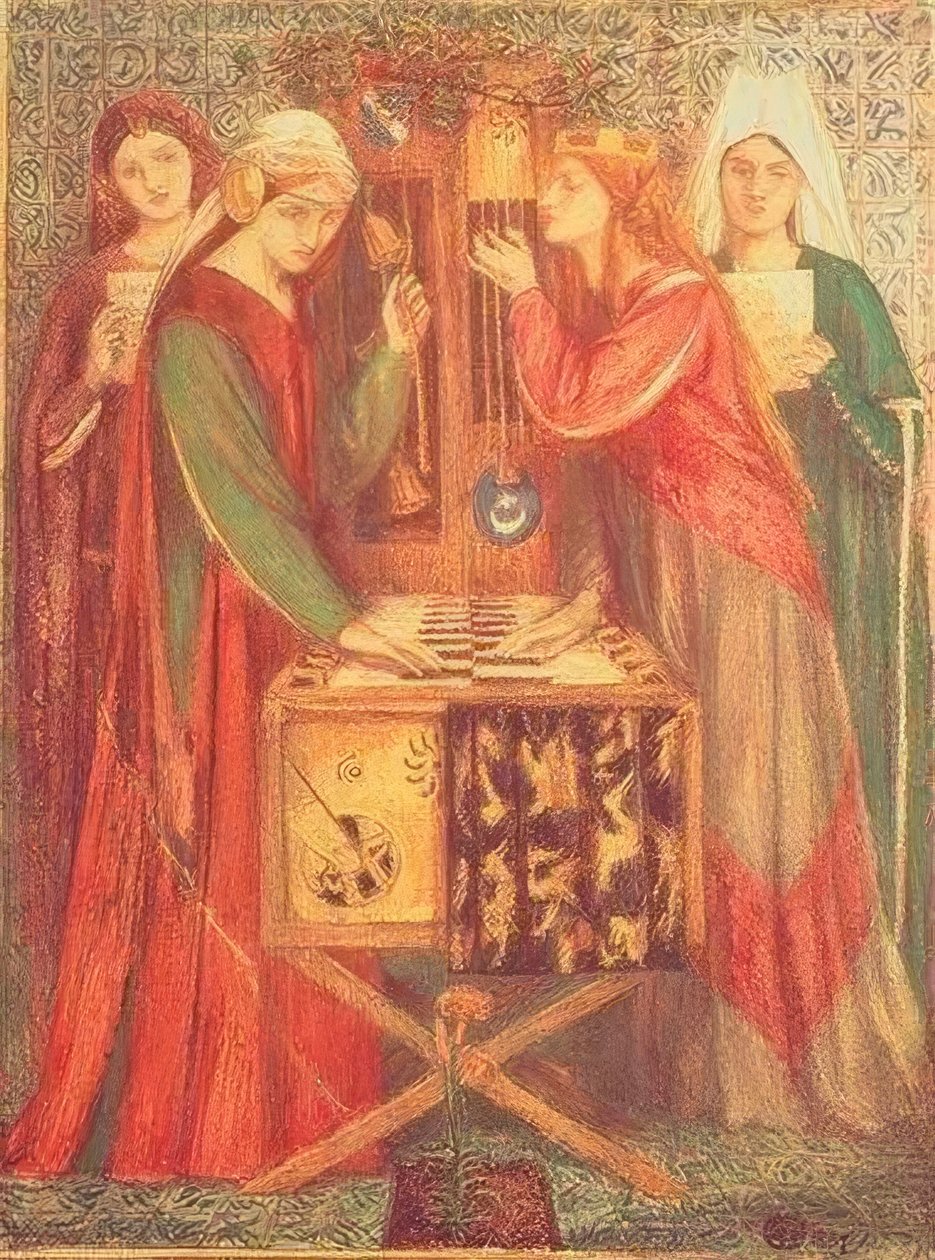 Den blå kammaren av Dante Gabriel Charles Rossetti