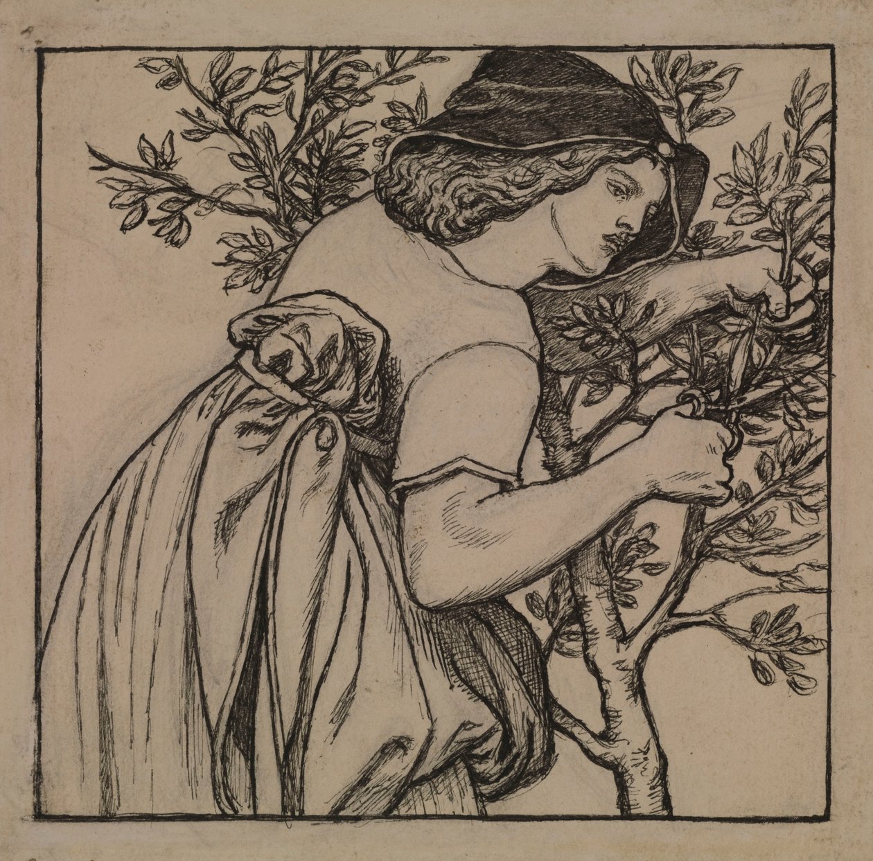 Kung Renés smekmånad av Dante Gabriel Charles Rossetti