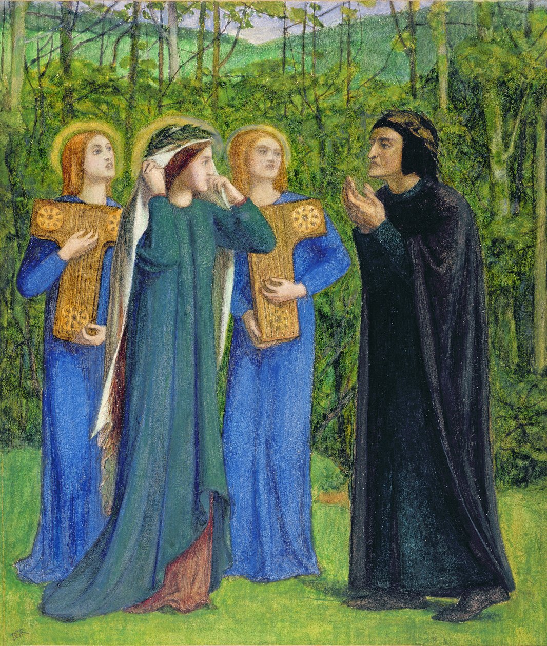 Okänd bild av Dante Gabriel Charles Rossetti