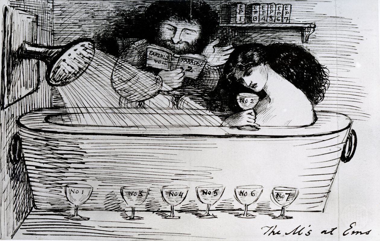M:en i Ems, 1869 av Dante Gabriel Charles Rossetti