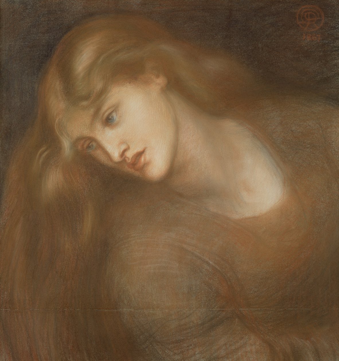 Titta på Medusa av Dante Gabriel Charles Rossetti