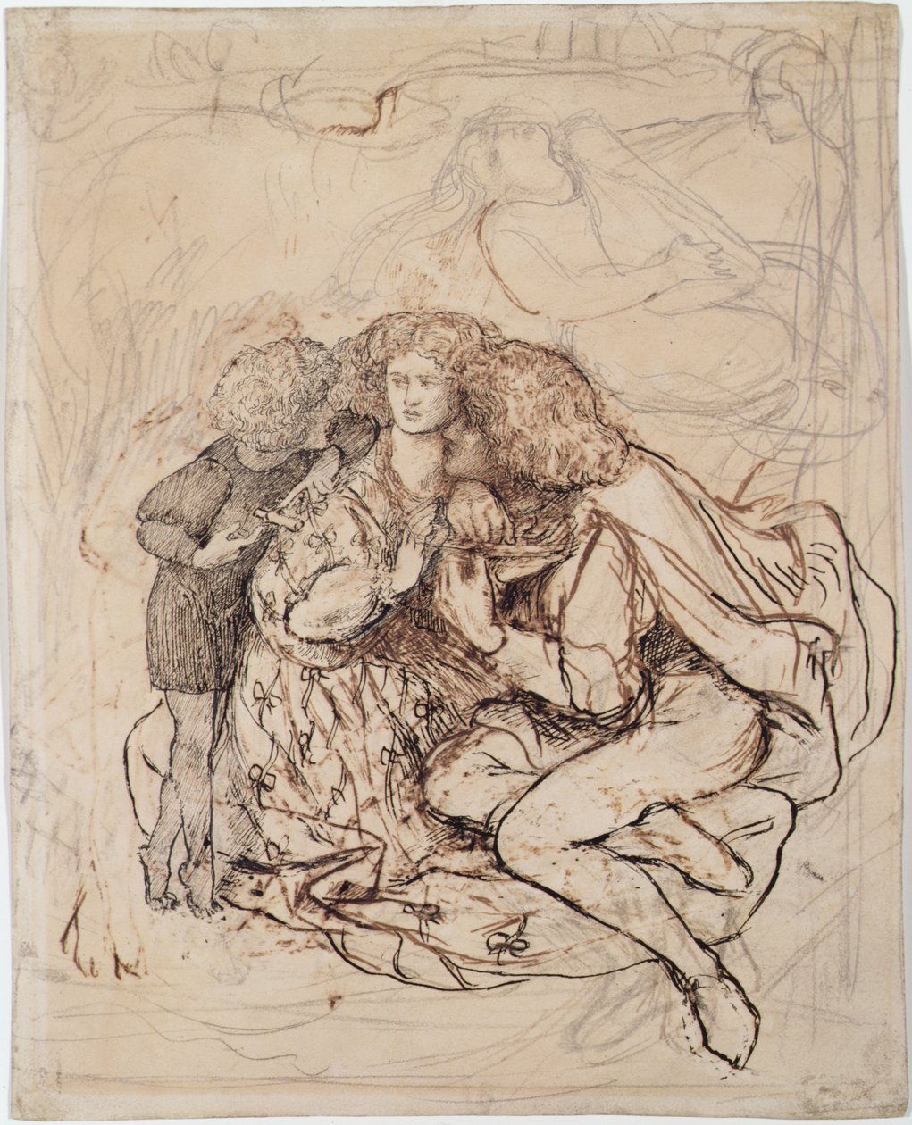 Kattens vagga av Dante Gabriel Charles Rossetti